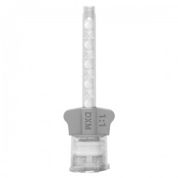 DX-Mixer Dental Impression Mixing Tips for Light Body (4.2mm, Gray) - 48 pcs